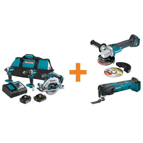 Makita - Power Tool Combo Kits - Power Tools - The Home Depot