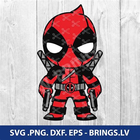 Deadpool SVG, Deadpool Logo SVG, Marvel SVG, Superhero SVG File