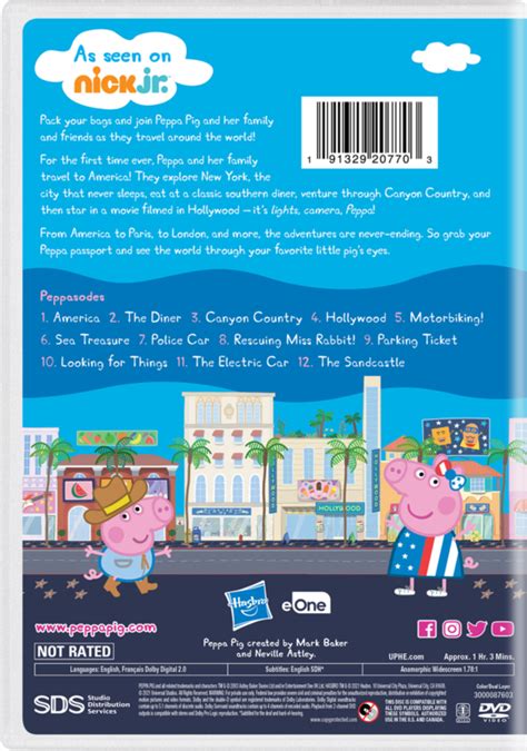 Peppa Pig: Peppa Visits America | Television Series Page | DVD, Blu-ray ...