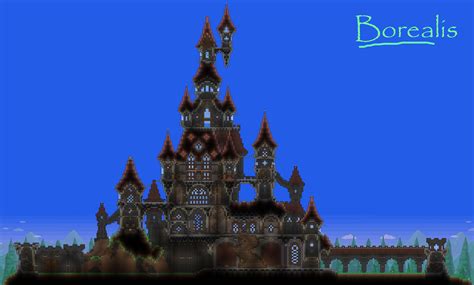 A friend made this castle! Took me 20m to edit the background. :D ...