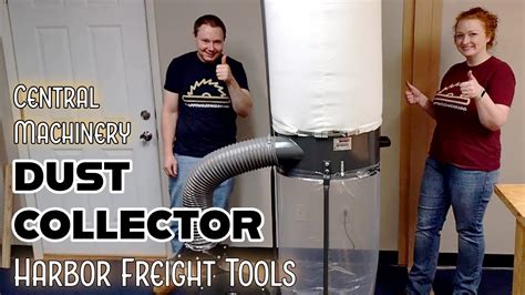 Harbor Freight Tools | 2HP Dust Collector Assembly and Review | Central ...