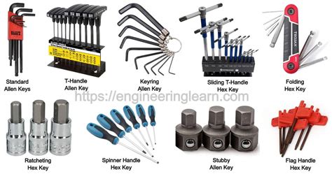 12 Types of Allen Keys and Their Uses [Complete Details with Pictures ...