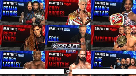 Full WWE Draft 2023 Results Night 1 - YouTube