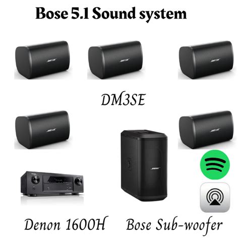 BOSE 5.1 Home Theatre with Denon ATMOS AVR | Solution Tree