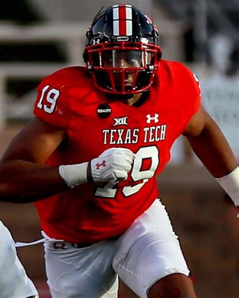 Texas Tech Red Raiders Edge Rusher Tyree Wilson Named Second Team All ...