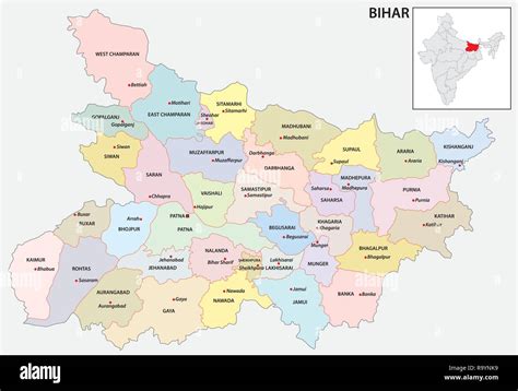 Bihar Map