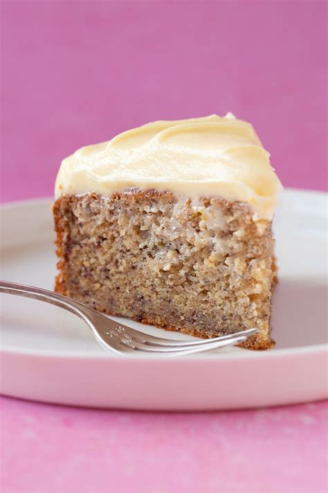 How To Make Banana Cake With Cream Cheese Frosting - Homemaking.com ...