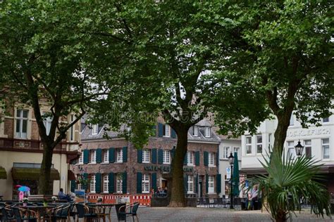 KEMPEN, GERMANY - JULY 13, 2016: the Historic Market Place Build S the ...