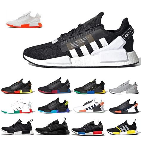 NMD Core Black White NMDS R1 V2 Mens Running Shoes Mexico City Oreo OG ...