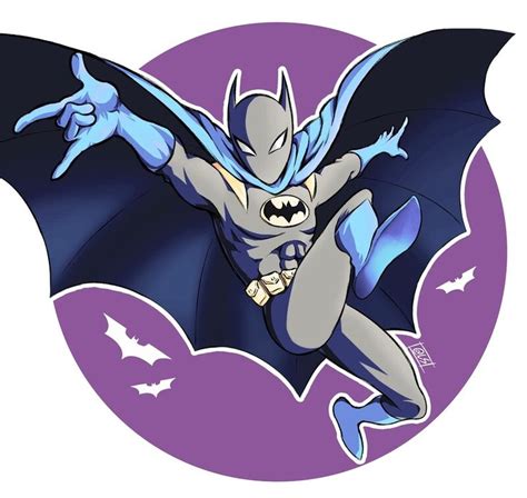 a cartoon character flying through the air with his bat wings spread ...