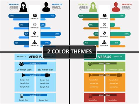 Compare Infographics PowerPoint Template | SketchBubble