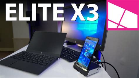 HP Elite x3 - Hands on with the most powerful Windows Phone! - YouTube