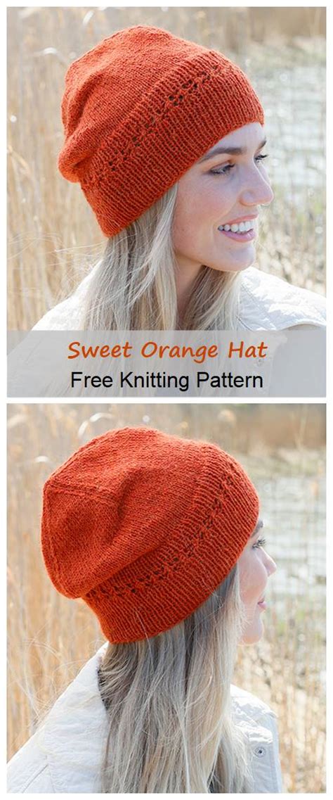 Sweet Orange Hat Pattern - Your Crafts