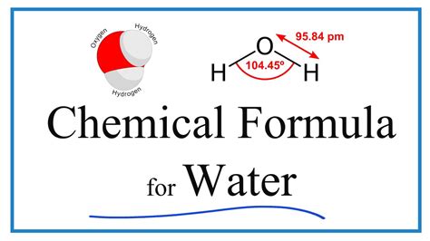 H2o Chemical Makeup - Mugeek Vidalondon