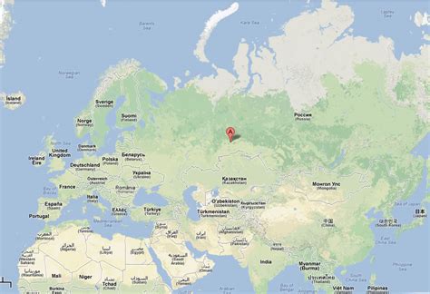 Tyumen Map