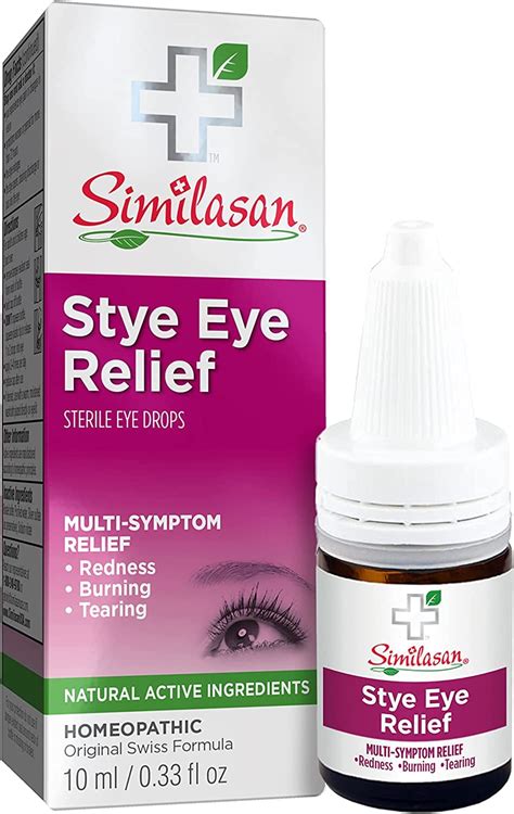 Stye Eye Relief Drops 10ml - Fast Soothing Formula - 0.33 OZ