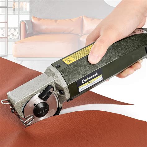 Buy CGOLDENWALL Electric Rotary Fabric Cutter, Multi-layer Electric ...