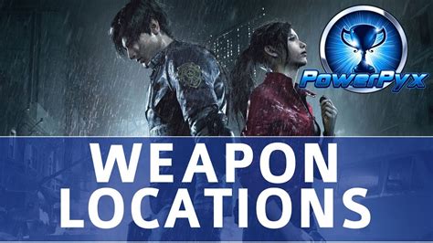 Resident Evil 2 Remake All Weapon Locations - YouTube