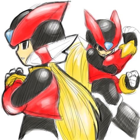 Fanart - Megaman Zero sketch by MajinSwen on DeviantArt