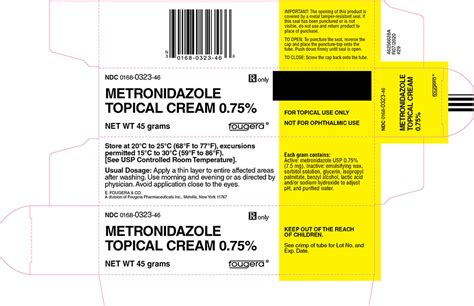 METRONIDAZOLE TOPICAL CREAM 0.75%