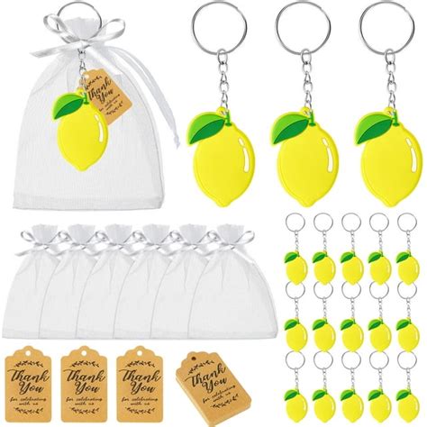 24 Set Lemon Party Favors Including Lemon Fruit Ke - Walmart.com