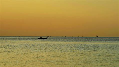 Fishing Boat at Sunset 2017857 Stock Video at Vecteezy