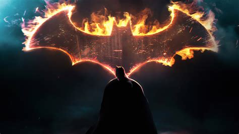 Batman, Dark Knight, Logo, 4K HD Wallpaper