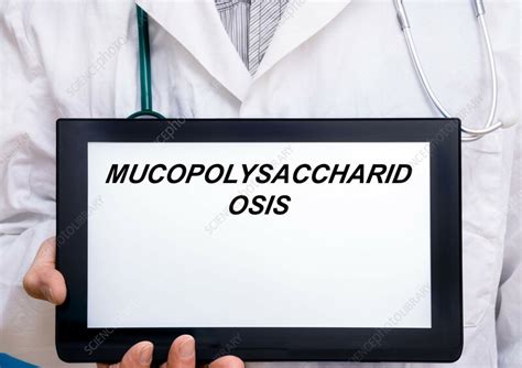 Mucopolysaccharidosis, conceptual image - Stock Image - F037/1473 ...