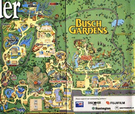 Busch Gardens Interactive Map