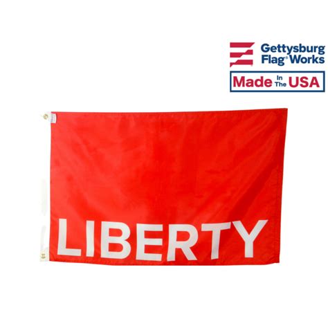 1776 Historic Huntington Red Liberty Flag