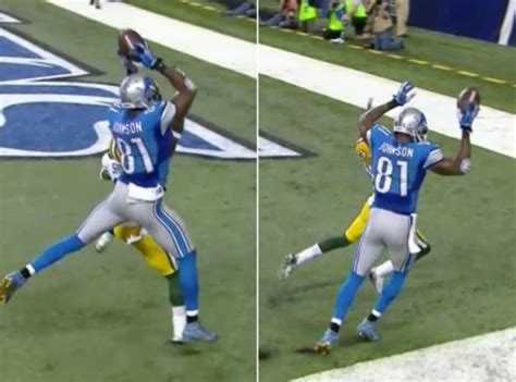 Calvin Johnson Goes Full 'Megatron' For Tip-Toe TD Catch (Video ...