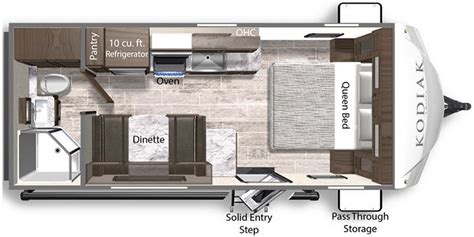 2022 Dutchmen Kodiak Ultra-Lite Ultra-Lite 201QB Travel Trailer Specs