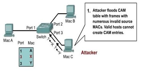 ARP attack types | MAC Flooding,ARP spoofing,ARP poisoning