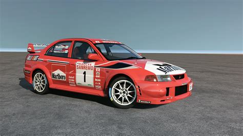 [Mitsubishi Lancer Evo VI]WRC Marlboro livery - GTA5-Mods.com