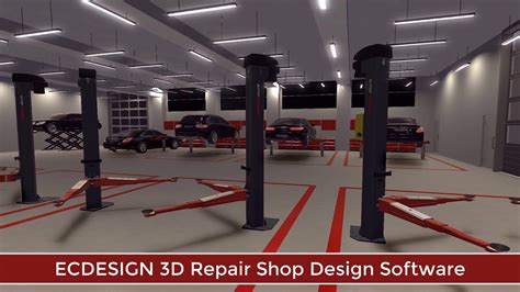 Auto Repair Shop Design Layout Examples