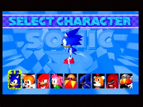 Captain Williams =/\= | Sonic R Feature | Saturn and PC