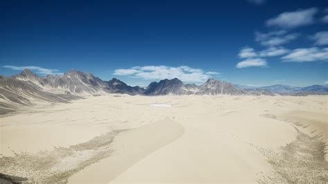 Sand Dunes Landscape in Environments - UE Marketplace