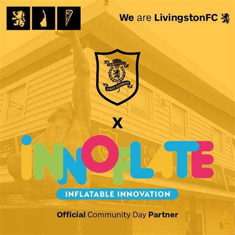 Livingston FC team up with Innoflate! - Livingston FC