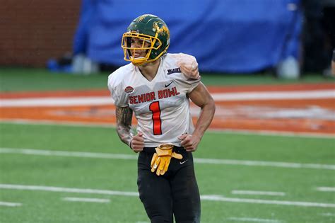 Packers hosted NDSU receiver Christian Watson on draft visit, per ...