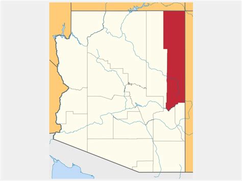 Apache County, AZ - Geographic Facts & Maps - MapSof.net