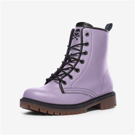 Suede Purple Boots - Etsy