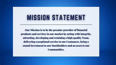 Mission Statement | First Kansas Bank