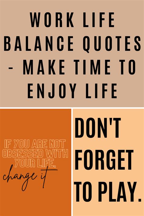 Work Life Balance Quotes ({51+ Quotes} For The Obsessive - Darling Quote