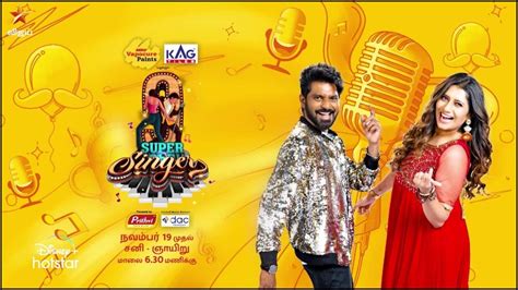 Vijay TV's Super Singer Season 9 - Grand launch date and time revealed ...