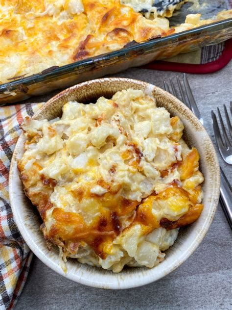 Easy Cheesy Potato Casserole - Back To My Southern Roots