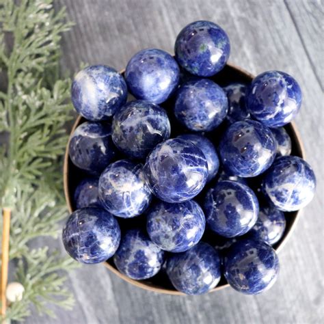 Sodalite Mini Sphere | Sodalite, Spheres, Crystals for sale