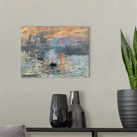 Impression, Sunrise Wall Art, Canvas Prints, Framed Prints, Wall Peels ...