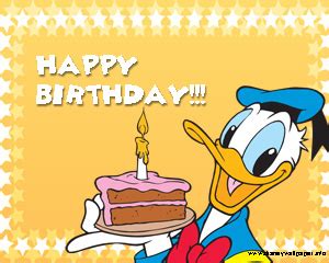 COOL IMAGES: Donald Duck Birthday Pics