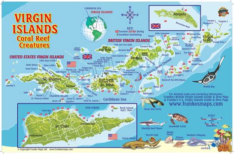 Us Virgin Island Map - Map Of New Hampshire