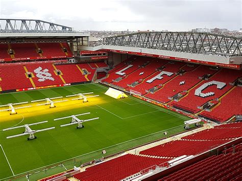 Anfield Kop rail seating pilot expansion - Coliseum